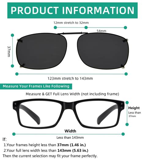 solar shield clip-on sunglasses size chart|are solar shield sunglasses polarized.